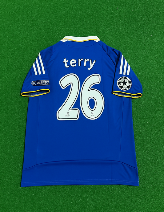 John Terry 26 Chelsea 2008 Champhions League Final Jersey Trikot Soccer Shirt