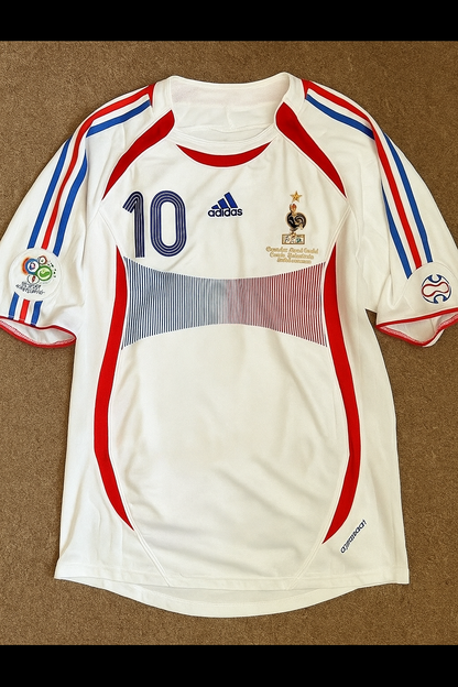 Kylian Mbappe France 2006 World Cup Final White Retro Kit – | Trikot | Maillot