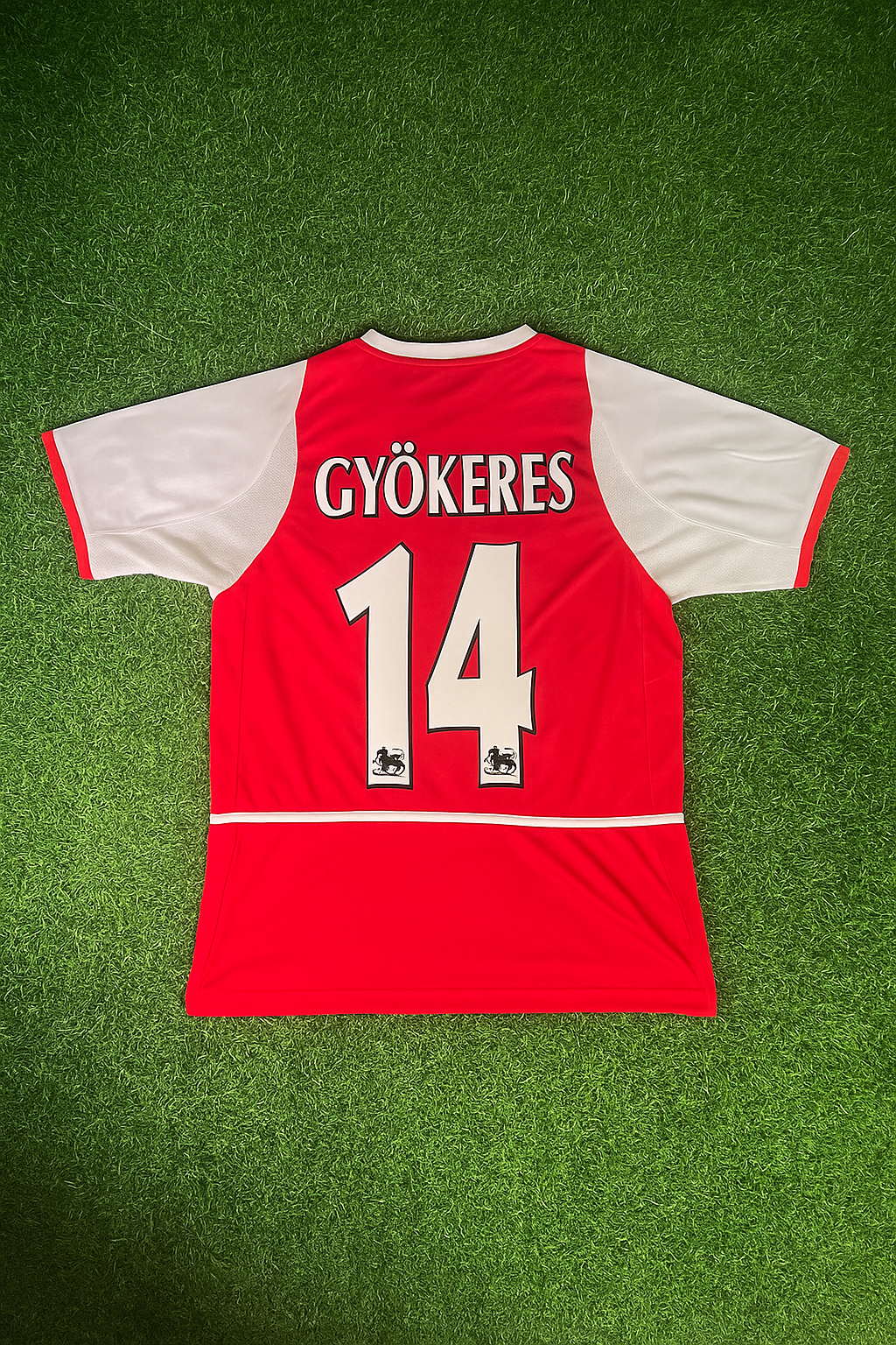 Viktor Gyökeres 14 - Arsenal o2 2002/03 Home Retro Kit Jersey Trikot Maillot Soccer