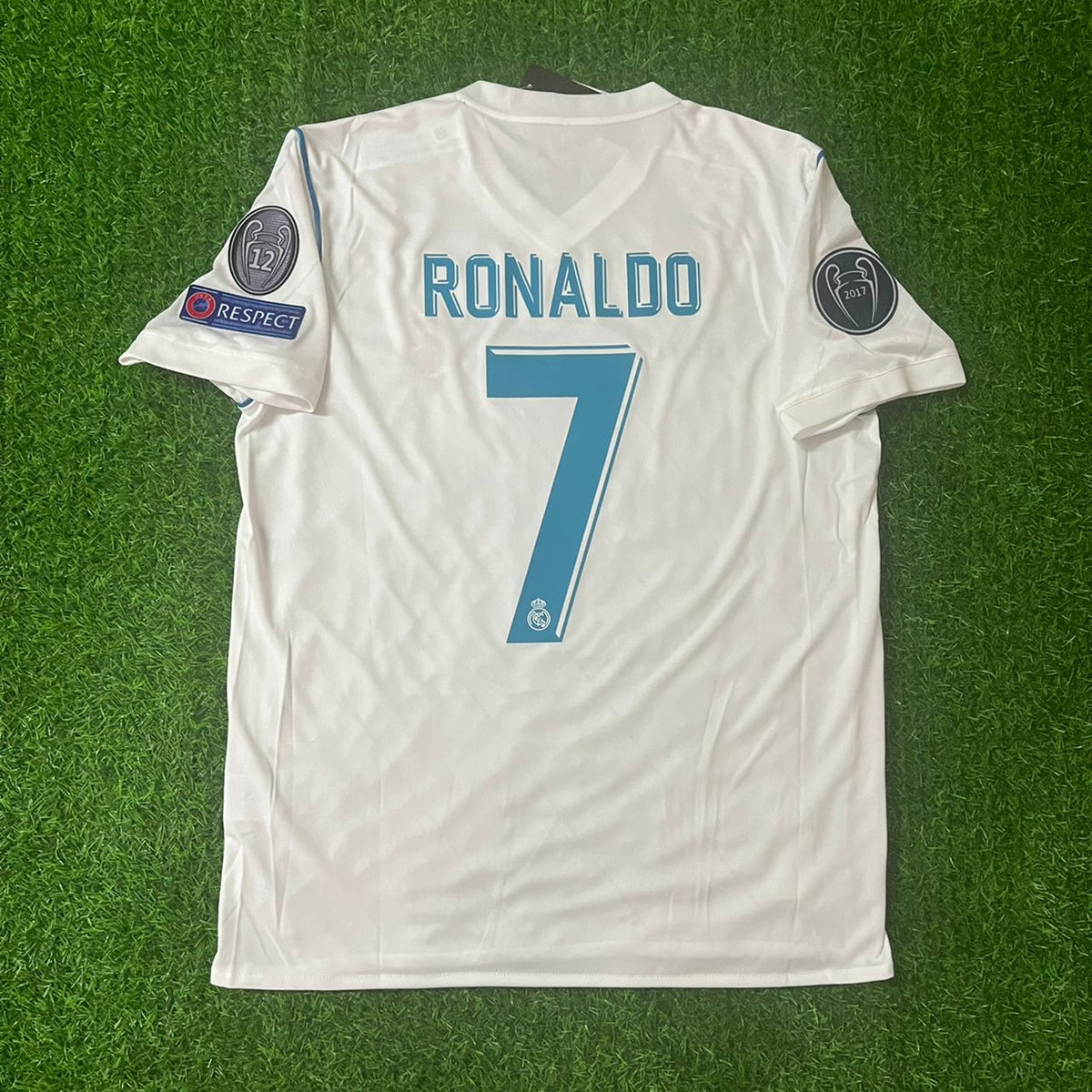 Cristiano Ronaldo 2018 White Football Jersey