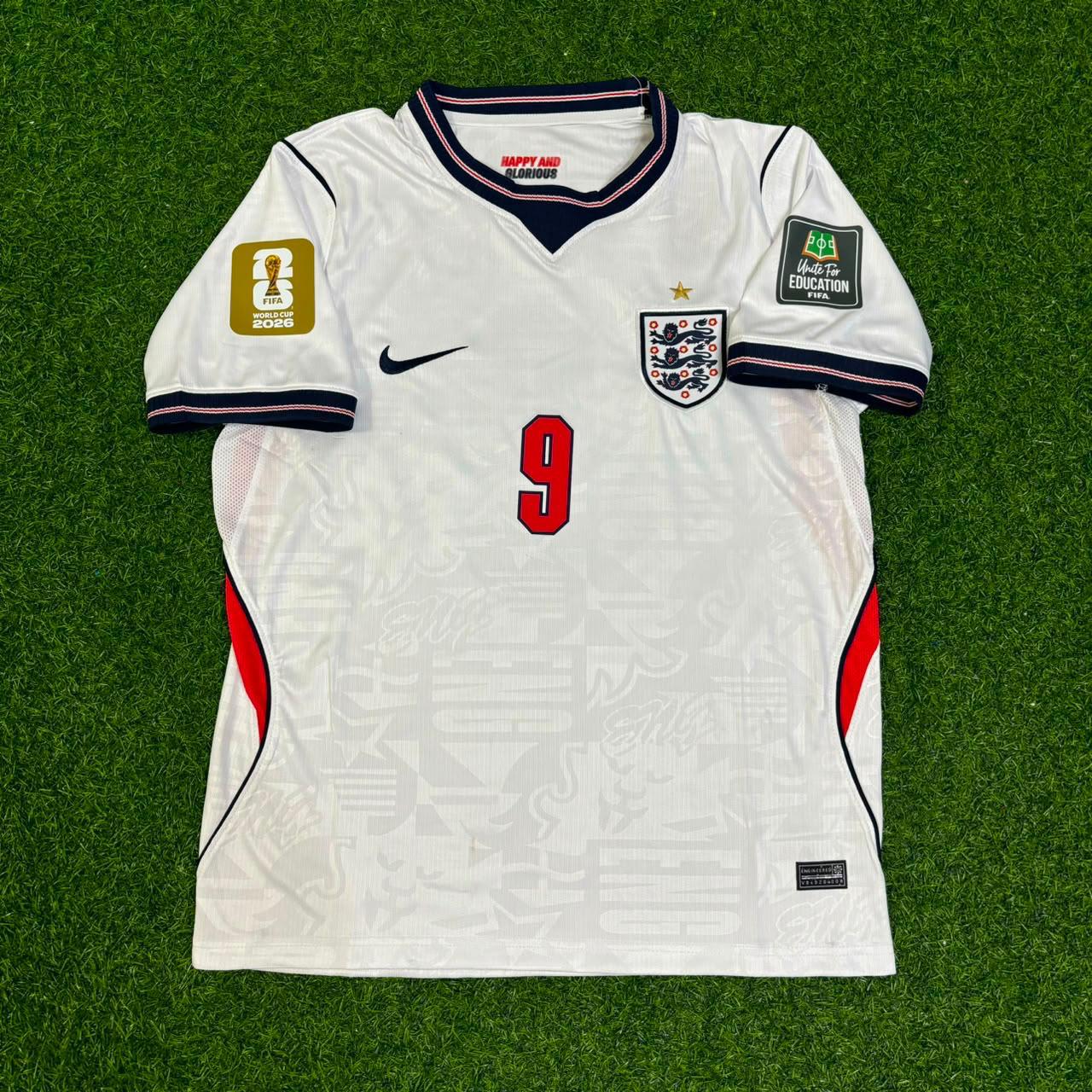 Harry Kane 2026 World Cup White Football Jersey