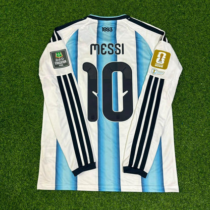 Lionel Messi Argentina 2026 WC Long Sleeve Jersey Kit