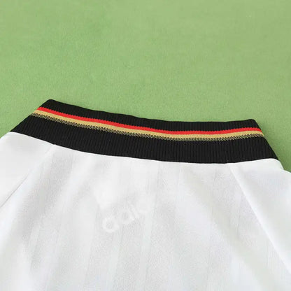 Germany Deutschland 1992 Season Home White Retro Jersey Trikot Soccer Shirt