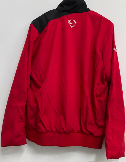 Manchester United Red Retro Windbreaker Jacket