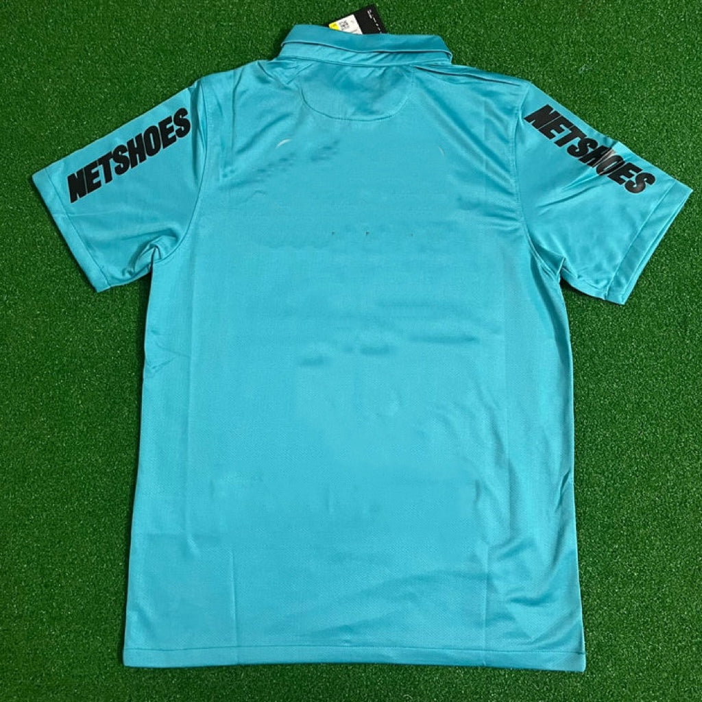 Santos FC 2011 2012 Retro Blue Green Turquoise Jersey Trikot