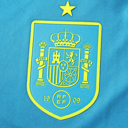 Spain Goalkeeper 2026 World Cup Blue Special Football Jersey