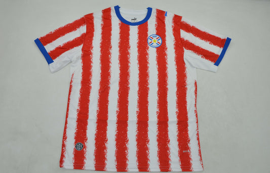 Paraguay World Cup 2026 Football Jersey Shirt Trikot Maillot