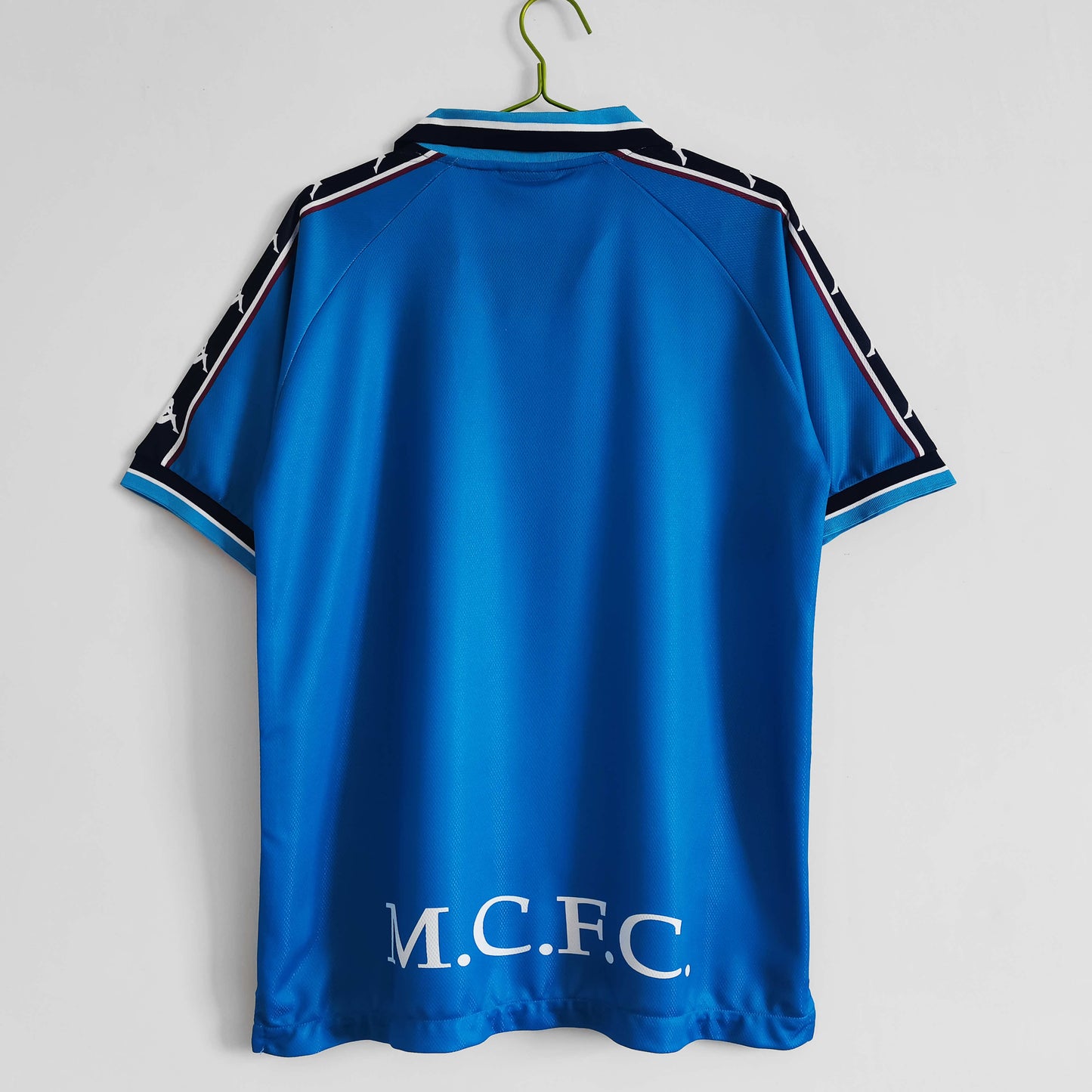 Manchester City 1998 Retro brother sponsor Blue Retro Jersey