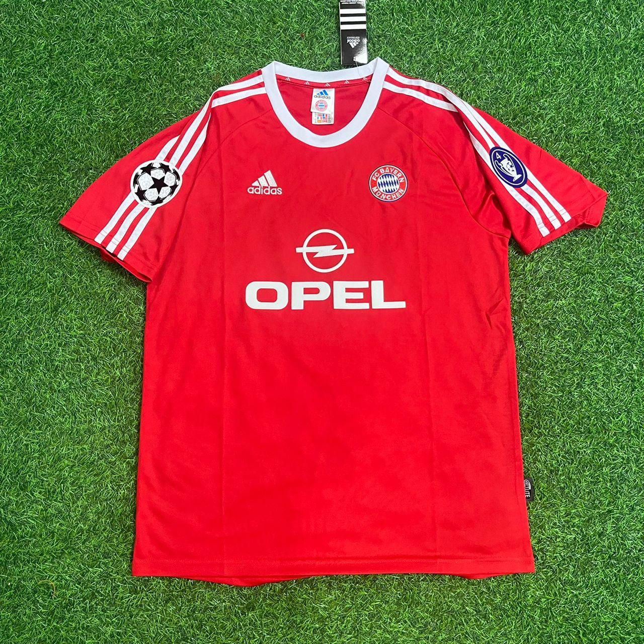 Patrik Andersson 5- FC Bayern Munich 2000-2001 Retro Jersey | Kit | Trikot Soccer Shirt