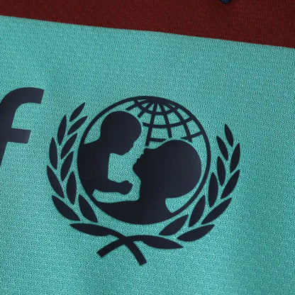 FC Barcelona 2010/11 Away Retro Kids Kit Jersey KinderTrikot Maillot Enfant Soccer Shirt