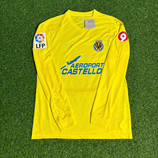 Villarreal 2008/2009 Long Sleeve Retro Football Jersey