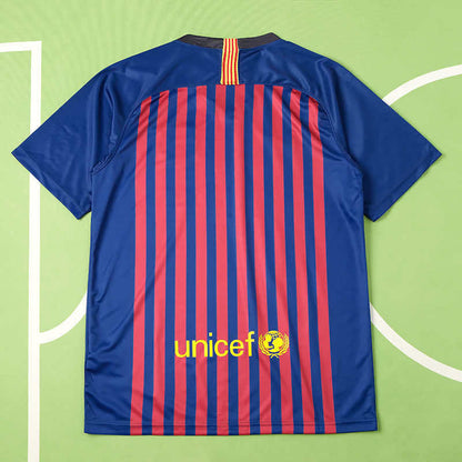 Barcelona 2018-19 Season Home Retro Jersey Trikot Soccer Shirt