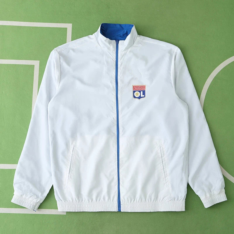Olympique Lyonnais 2025-26  Both Sides Football Windreaker - Windschutz Coupe-Vent