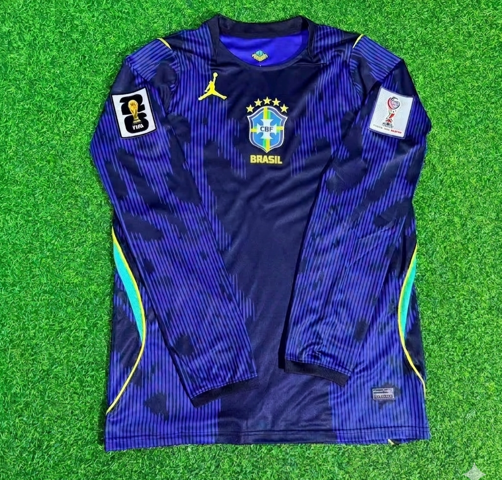 Lucas Paquetá 11# Brazil 2026 World Cup Sleeve Blue Away Jersey Trikot