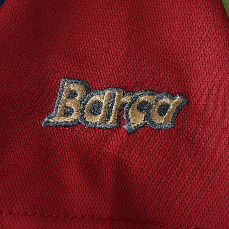 Barcelona 1998-99 Season Home  Retro Jersey Trikot Soccer Shirt