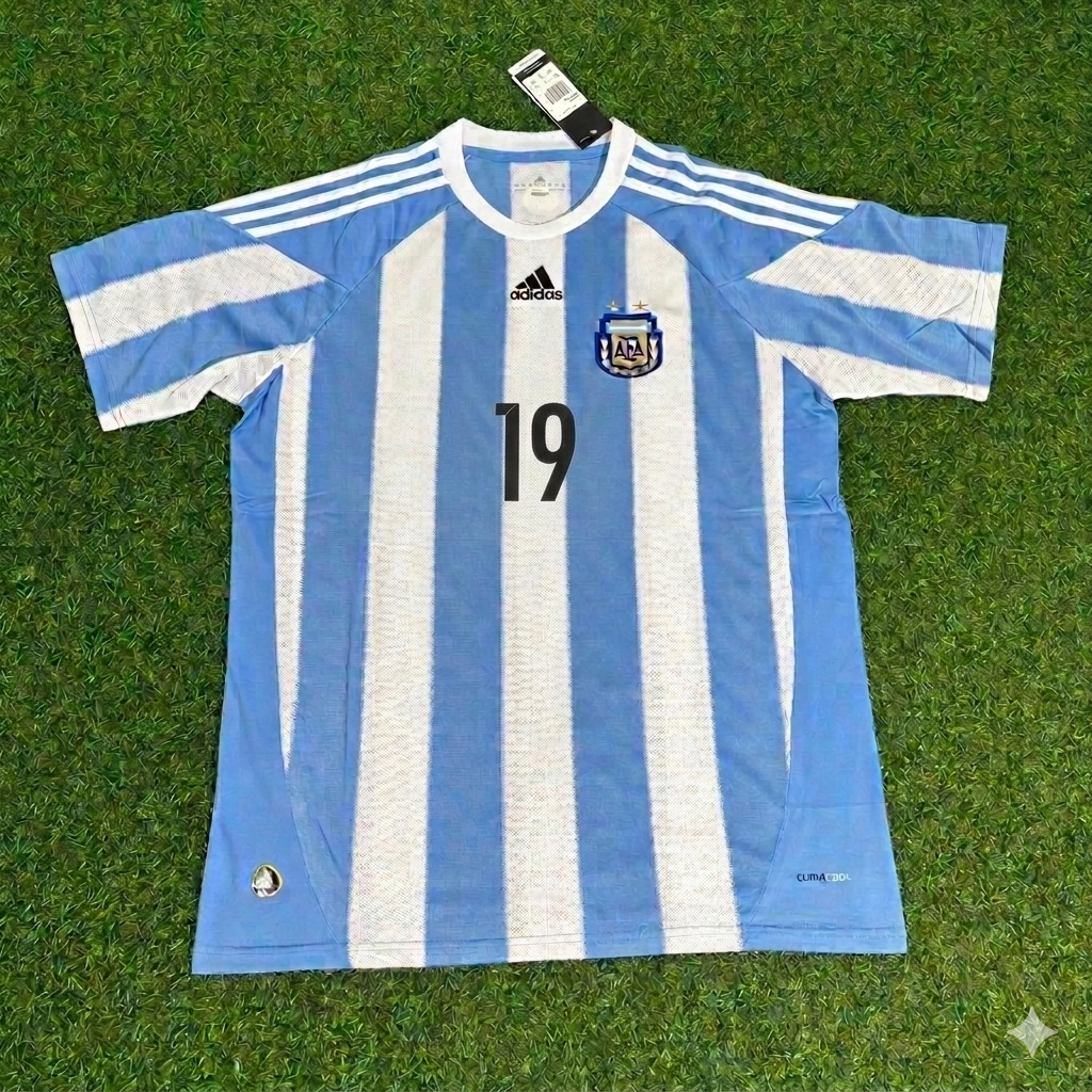 Diego Milito 19- 2010 World Cup Argentina Retro Jersey