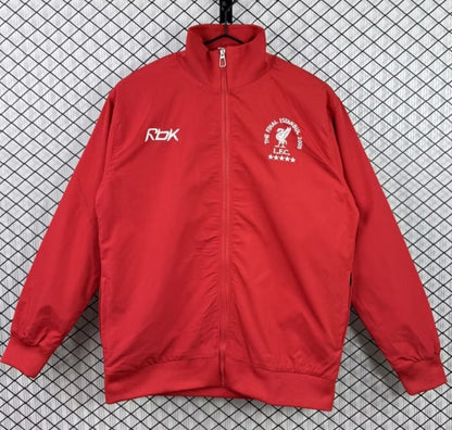Liverpool 2004/2005 Final Retro Red Windbreaker