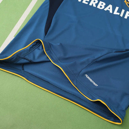LA Galaxy 11/12 Saison Auswärts Retro Blau Trikot Fußballtrikot