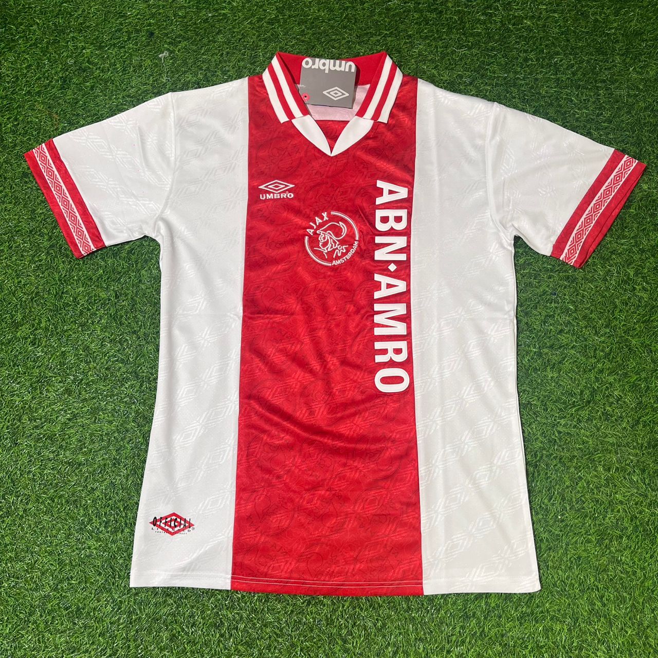 Johan Cruyff Ajax Retro Golden Printing Jersey Trikot Soccer Shirt