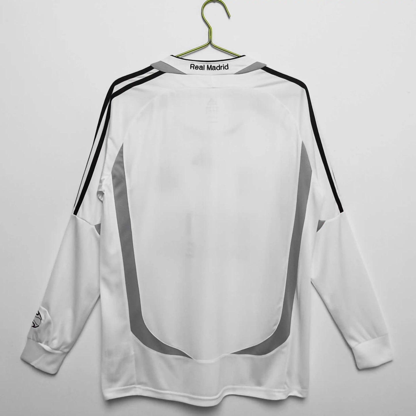 David Beckham Real Madrid 2006/07 Home Jersey - Retro Long Sleeve Edition