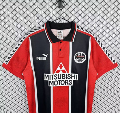 Eintracht Frankfurt 1996/1997 Saison Heim Retro Fußballtrikot