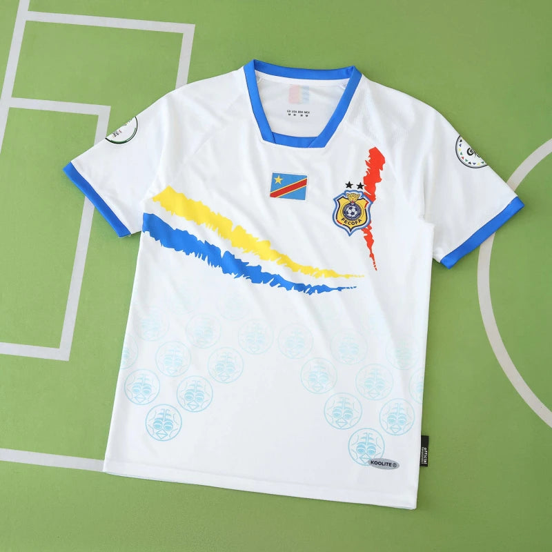 Democratic Republic of the Congo World Cup 2026 Away Football Jersey Shirt Trikot Maillot