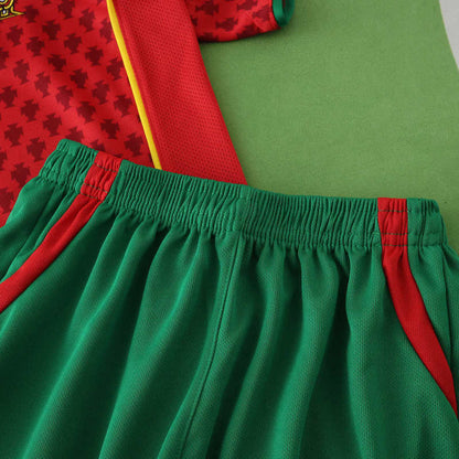 Portugal 2004 Season Home kids  Retro Jersey Trikot Soccer Shirt