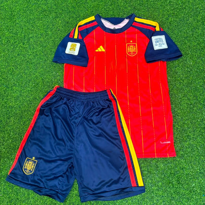 Ferran Torres #7 Spain 2026 World Cup Kids Football Jersey