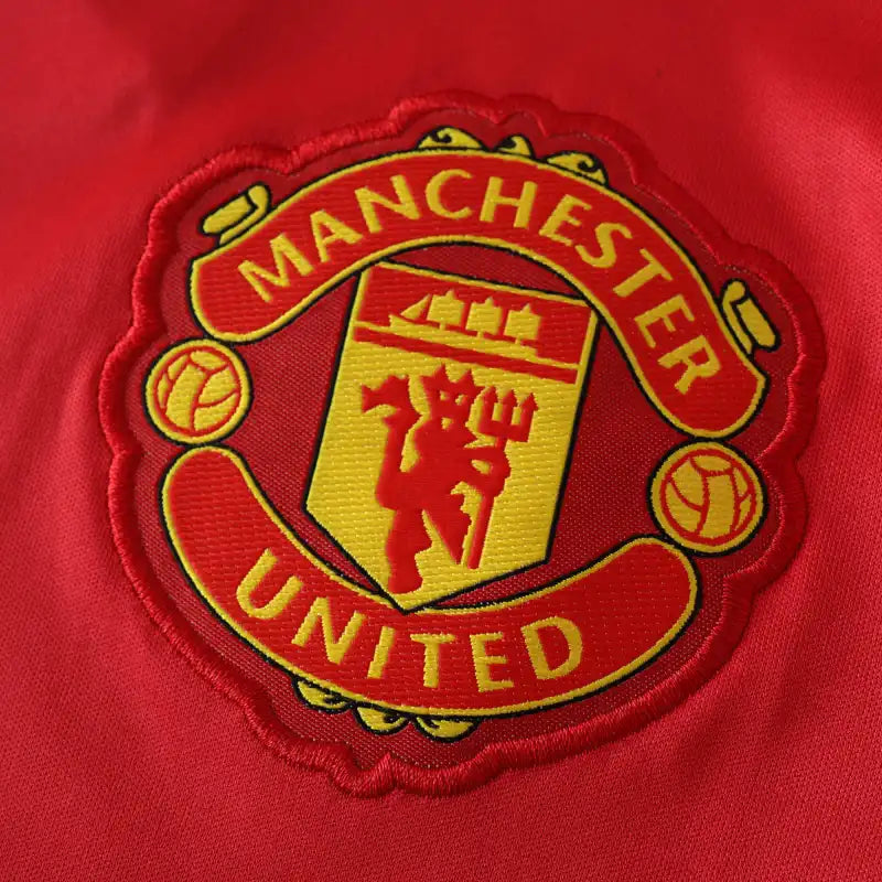 Manchester United Long Sleeve 2024 2025 Home Red New Season Jersey Maillot Trikot Maglia