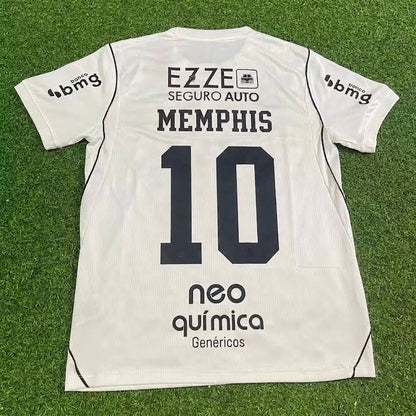 Memphis Depay Corinthians 2026-2027 Special White Football Jersey
