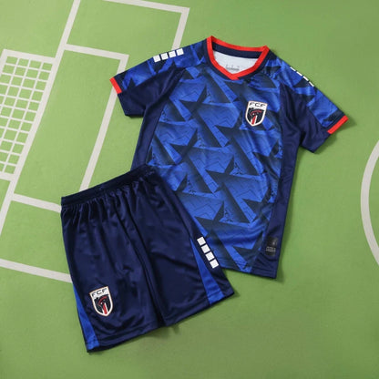 Cape Verde 2026 World Cup Kids Football Blue Jersey Kit Trikot Maillot