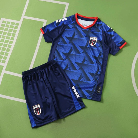 Cape Verde 2026 World Cup Kids Football Blue Jersey Kit Trikot Maillot