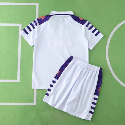 Fiorentina 1998 Away Kids Retro Football Jersey