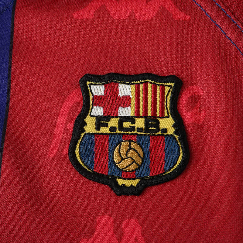 Barcelona 1996 Season Home  Retro Jersey Trikot Soccer Shirt