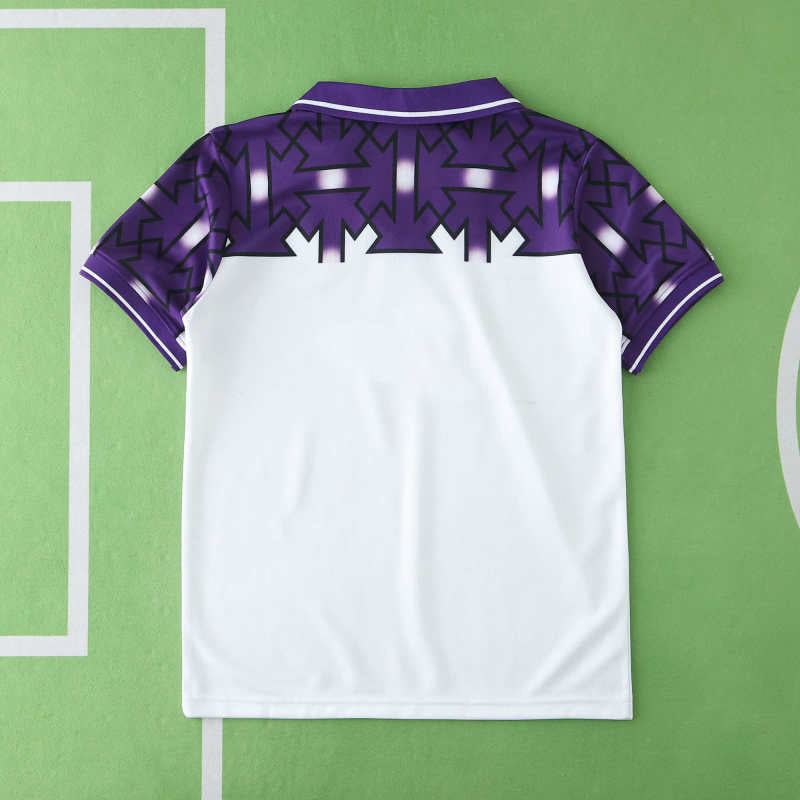 Fiorentina Auswärtstrikot für Kinder, Retro-Stil, Saison 1992/93