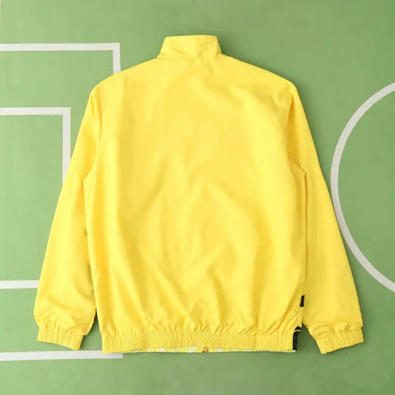 Borussia Dortmund Double Sides Windbreaker - Reversible Jacket Yellow