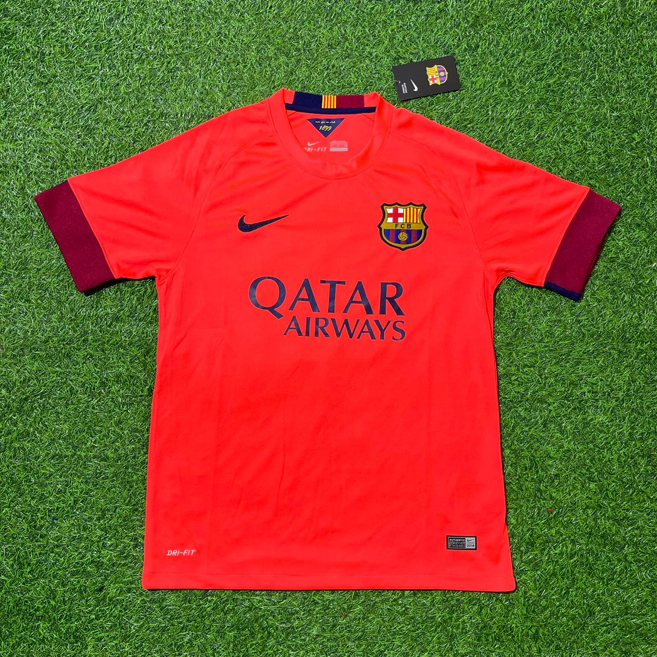 Xavi 6- Barcelona 2014 Kit Season Retro Trikot Maillot Jersey