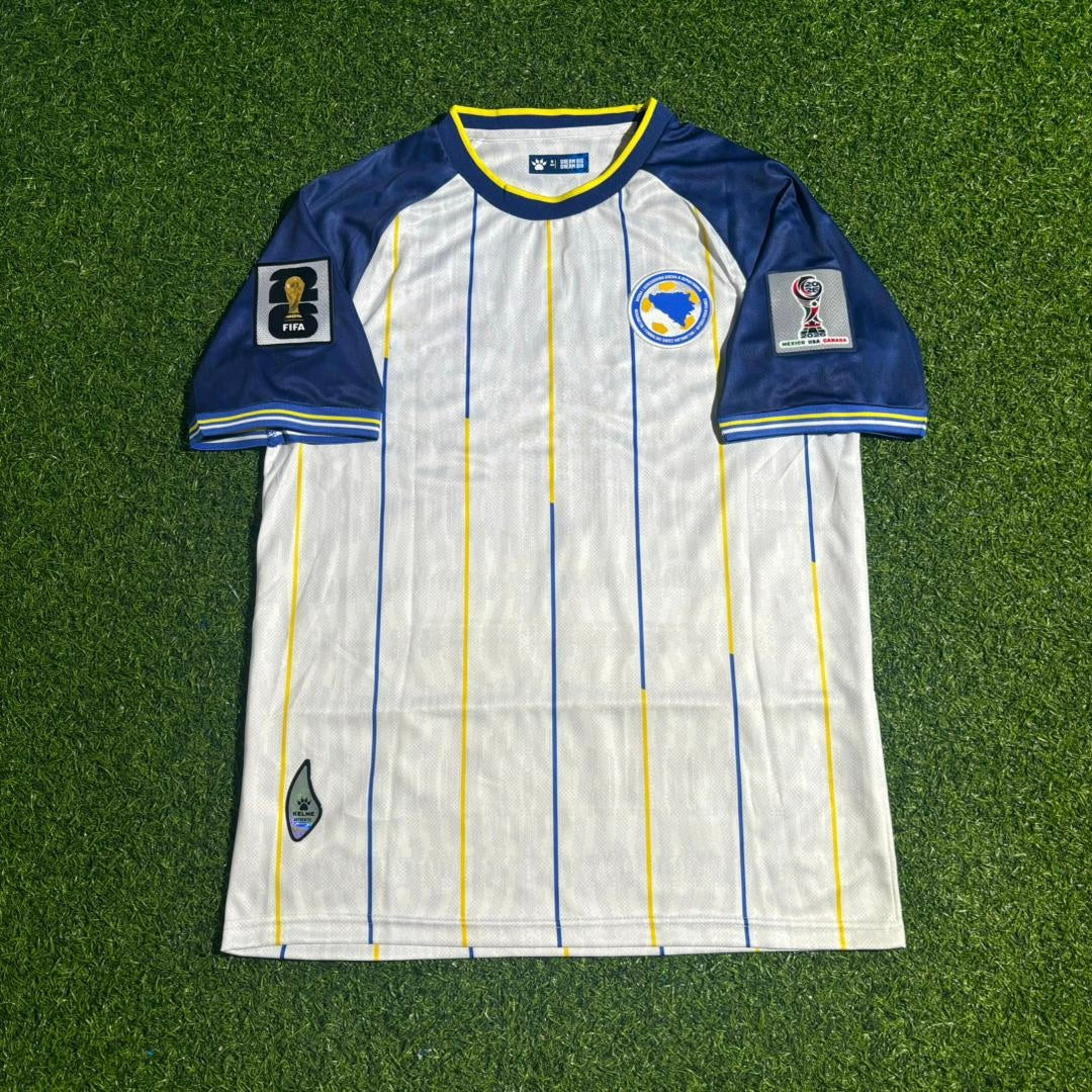 Bosnia and Herzegovina 2026 World Cup White Football Jersey