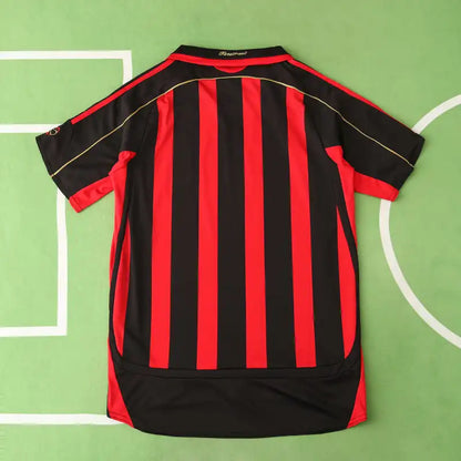 A.C.Milan 06/07 Season Red Away Retro Jersey Trikot Soccer Shirt