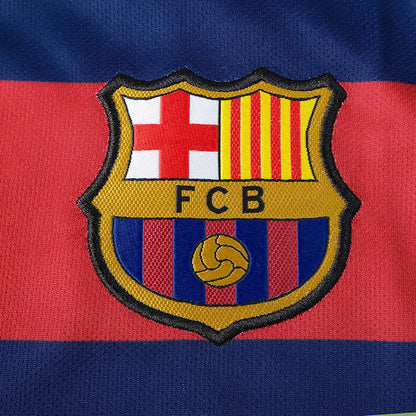 Barcelona 2015-16 Season Home Retro Jersey Trikot Soccer Shirt