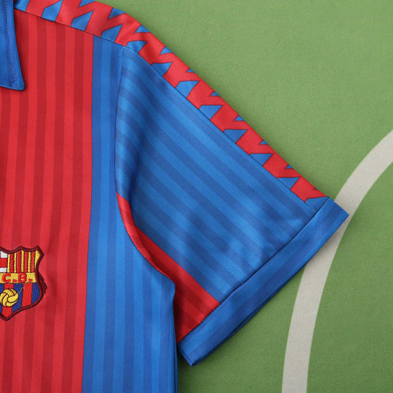 Barcelona 1989 Season Home Retro Jersey Trikot Soccer Shirt