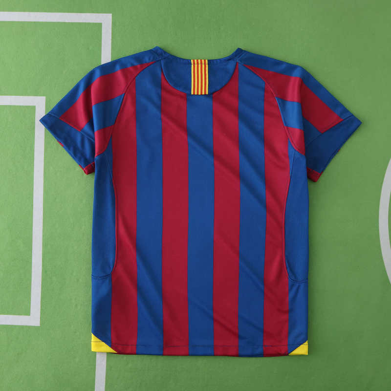 Barcelona 2005 Season Home  kids  Retro Jersey Trikot Soccer Shirt