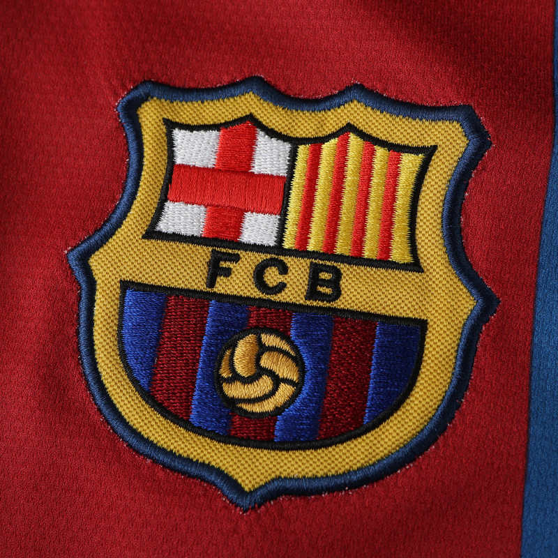 Barcelona 2006-07 Season Home  Retro Jersey Trikot Soccer Shirt