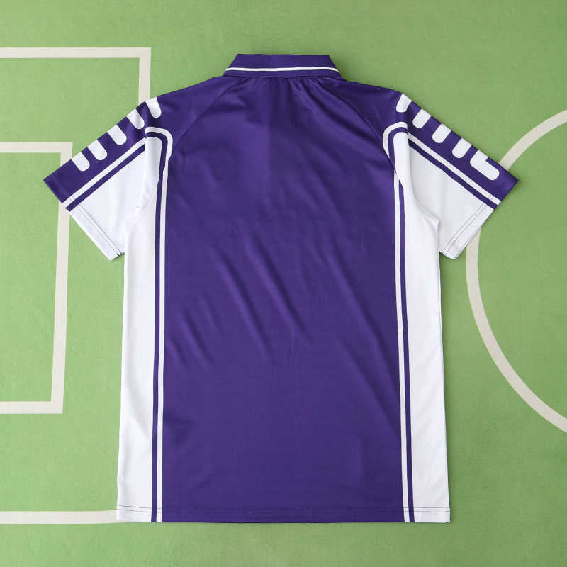 Fiorentina 1999/2000 Season Home Retro Football Jersey Trikot Maillot