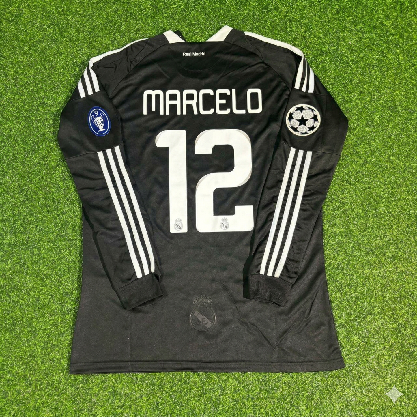 Marcelo #12 Real Madrid 2009 Away Retro Jersey