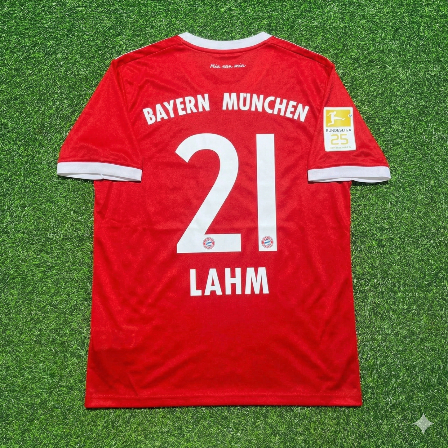 Philipp Lahm Bayern Munich 2017-2018 Retro Home Jersey