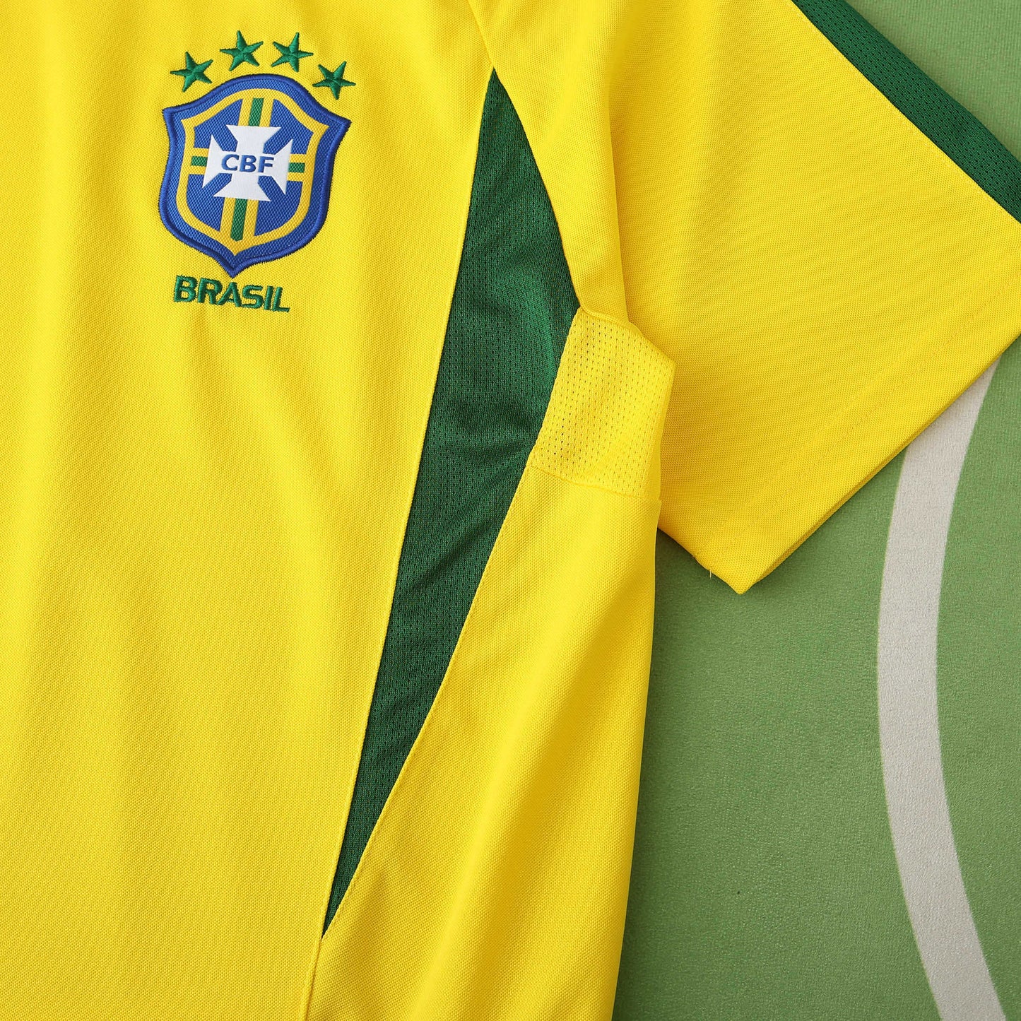 Brazil 2002 World Cup Retro Football Jersey
