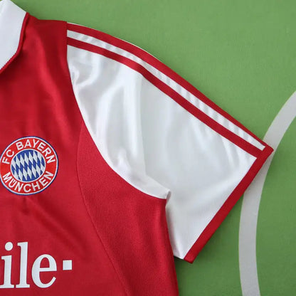 Bayern München 03/04 Season Home Red Retro Jersey Trikot Soccer Shirt