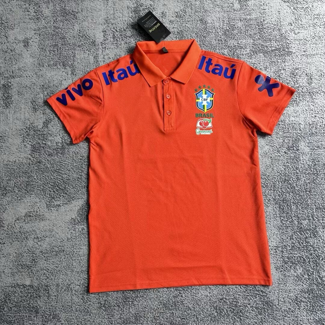 Brazil New Polo Neck Polokragen Tshirt