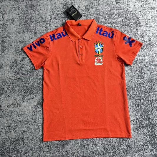 Brazil New Polo Neck Polokragen Tshirt